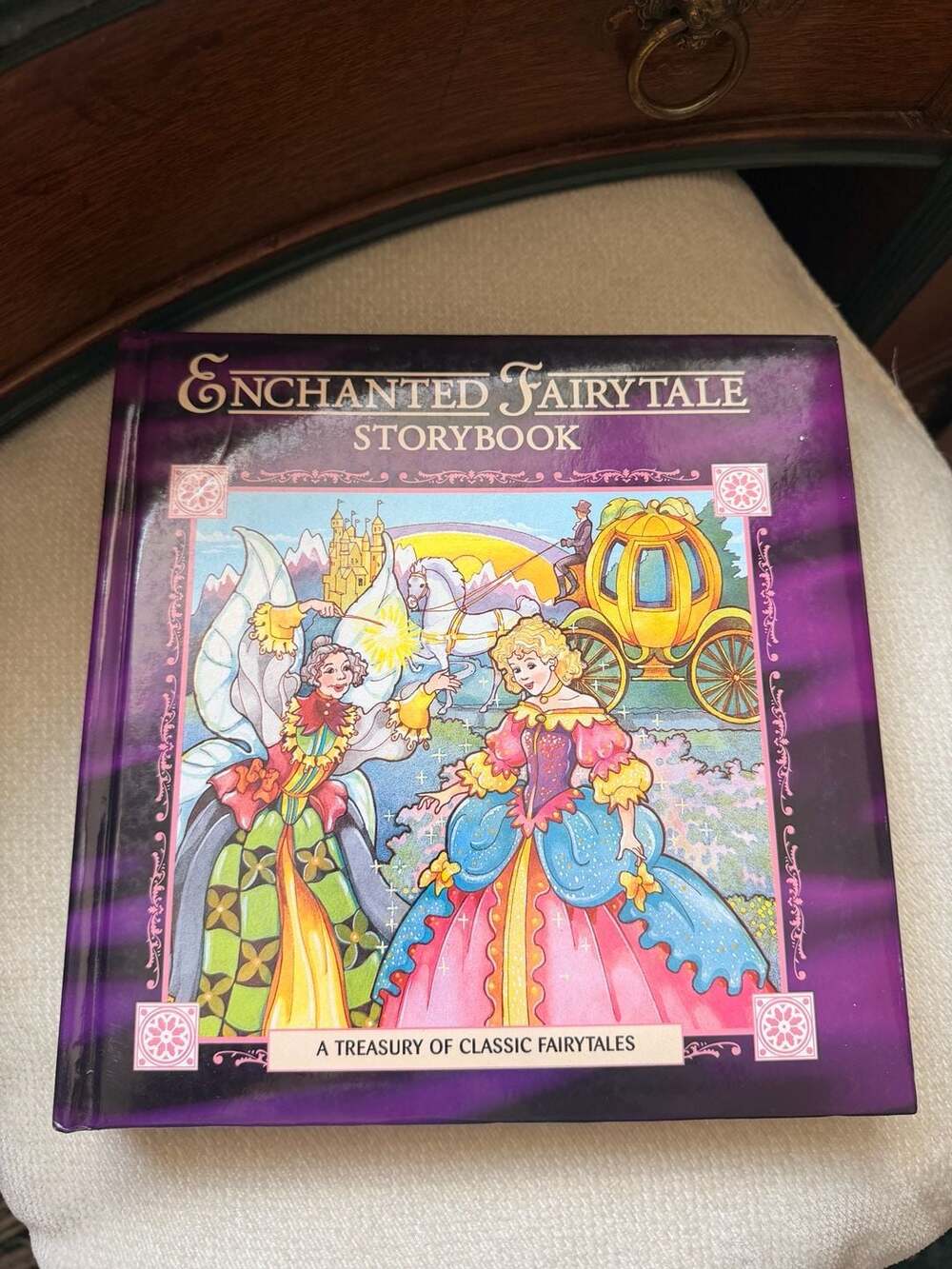 Vintage Fairytale Storybook Enchanted Stories of 90’s Classic’s Gold Edges
